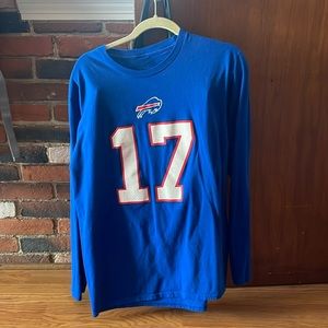 Buffalo Bills Josh Allen #17 longsleeve